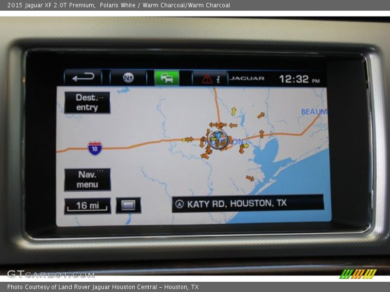 Polaris White / Warm Charcoal/Warm Charcoal 2015 Jaguar XF 2.0T Premium