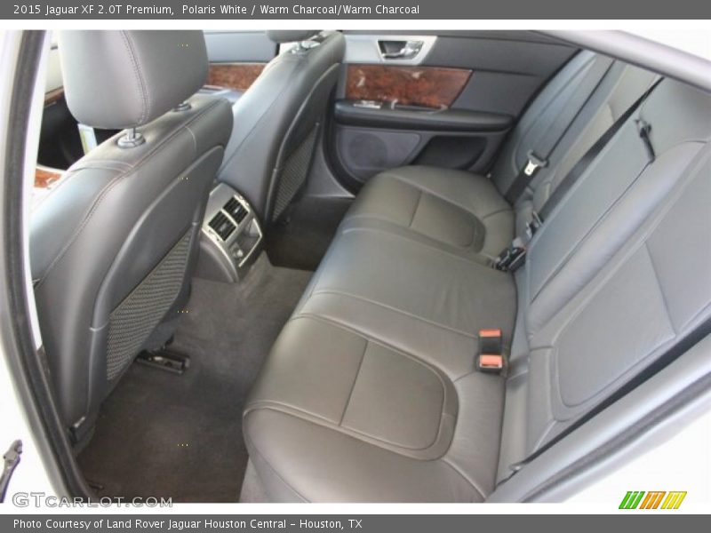 Polaris White / Warm Charcoal/Warm Charcoal 2015 Jaguar XF 2.0T Premium