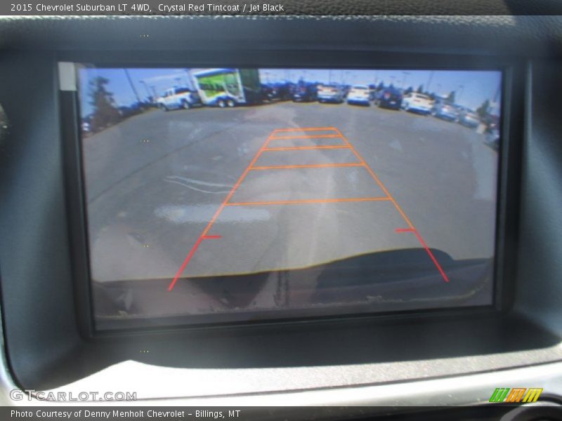 Crystal Red Tintcoat / Jet Black 2015 Chevrolet Suburban LT 4WD
