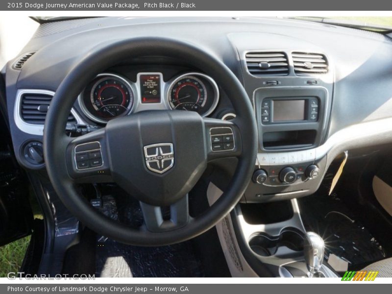 Pitch Black / Black 2015 Dodge Journey American Value Package