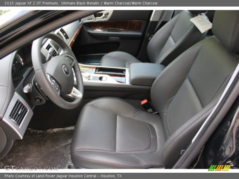 Front Seat of 2015 XF 2.0T Premium