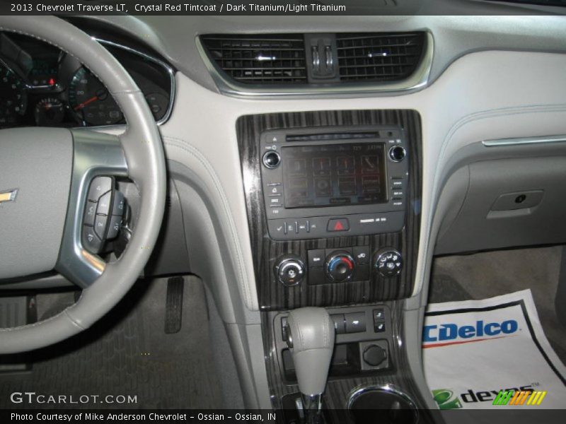 Crystal Red Tintcoat / Dark Titanium/Light Titanium 2013 Chevrolet Traverse LT