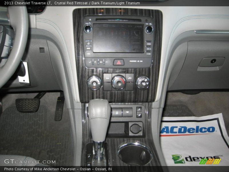 Crystal Red Tintcoat / Dark Titanium/Light Titanium 2013 Chevrolet Traverse LT