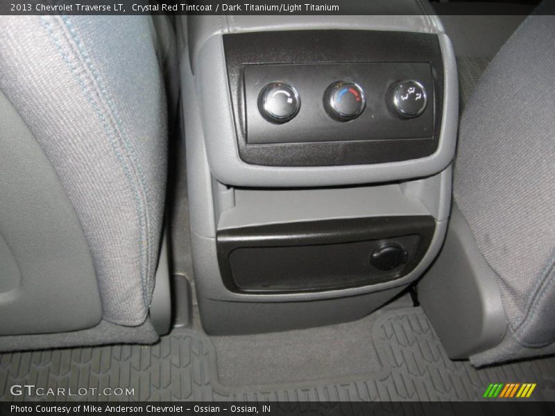 Crystal Red Tintcoat / Dark Titanium/Light Titanium 2013 Chevrolet Traverse LT