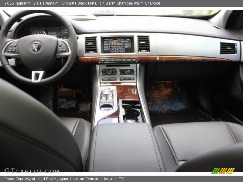 Ultimate Black Metallic / Warm Charcoal/Warm Charcoal 2015 Jaguar XF 2.0T Premium