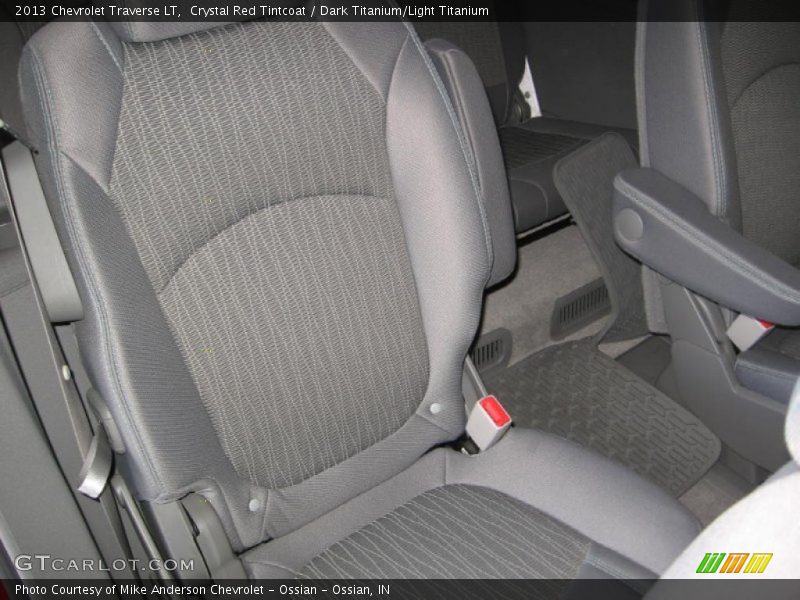 Crystal Red Tintcoat / Dark Titanium/Light Titanium 2013 Chevrolet Traverse LT