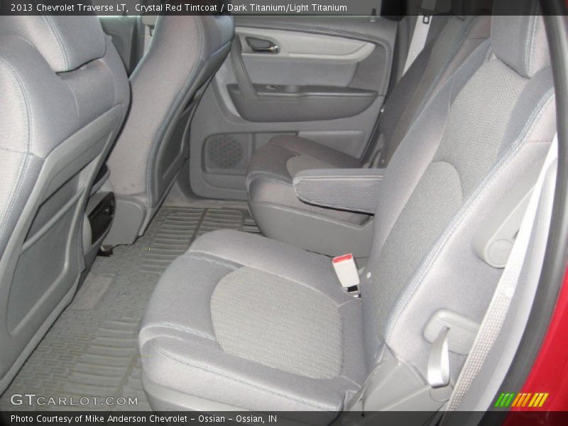 Crystal Red Tintcoat / Dark Titanium/Light Titanium 2013 Chevrolet Traverse LT