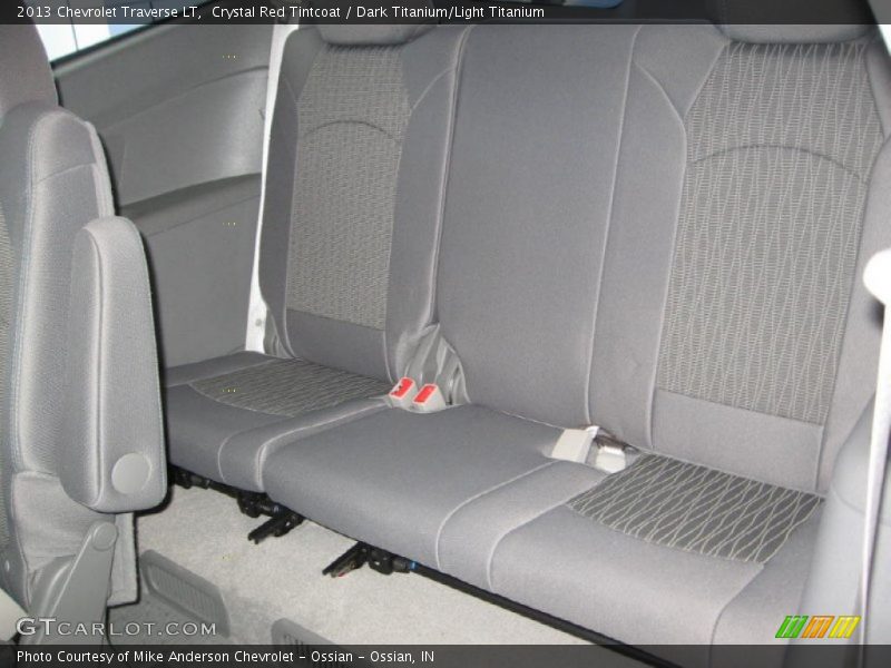 Crystal Red Tintcoat / Dark Titanium/Light Titanium 2013 Chevrolet Traverse LT