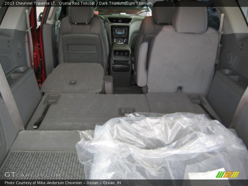 Crystal Red Tintcoat / Dark Titanium/Light Titanium 2013 Chevrolet Traverse LT