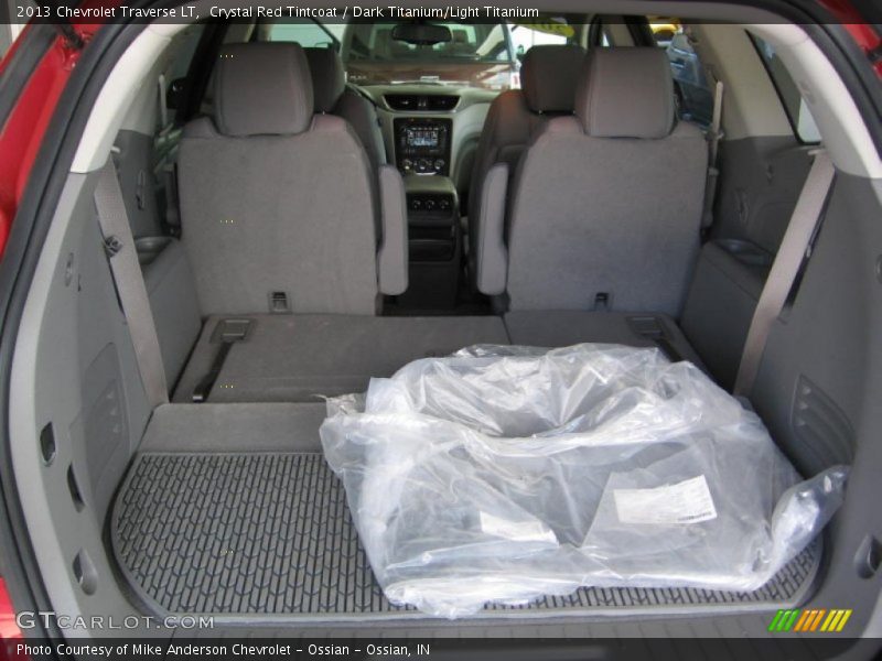 Crystal Red Tintcoat / Dark Titanium/Light Titanium 2013 Chevrolet Traverse LT