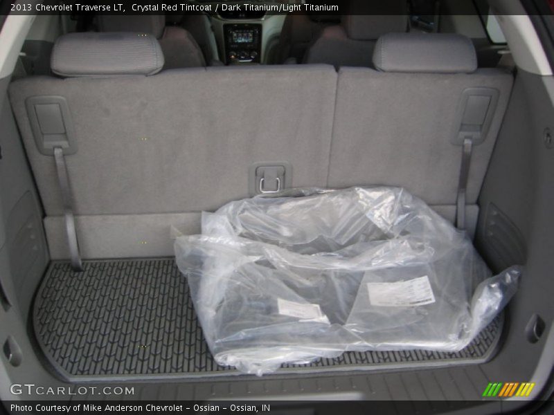 Crystal Red Tintcoat / Dark Titanium/Light Titanium 2013 Chevrolet Traverse LT