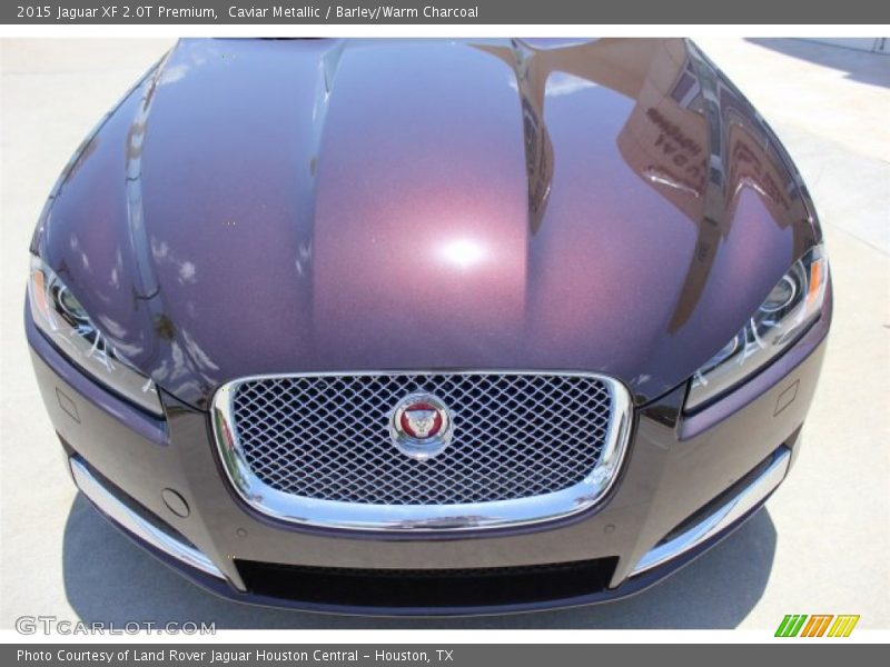 Caviar Metallic / Barley/Warm Charcoal 2015 Jaguar XF 2.0T Premium