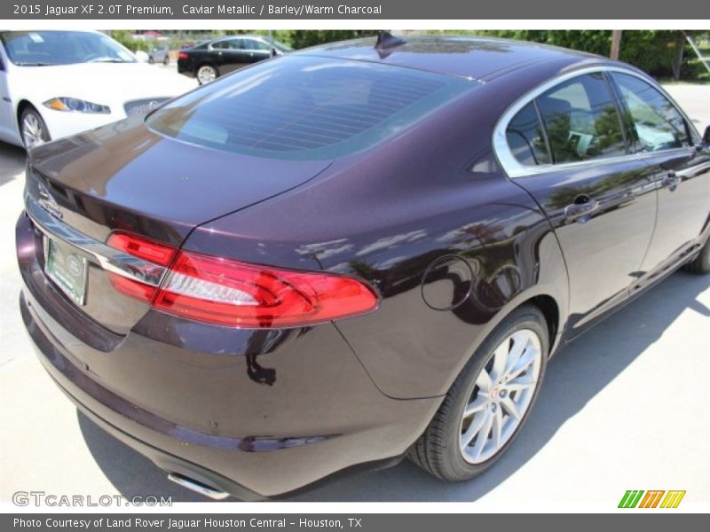 Caviar Metallic / Barley/Warm Charcoal 2015 Jaguar XF 2.0T Premium