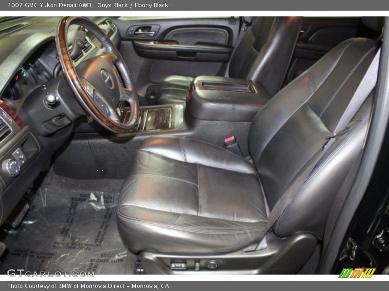 Onyx Black / Ebony Black 2007 GMC Yukon Denali AWD