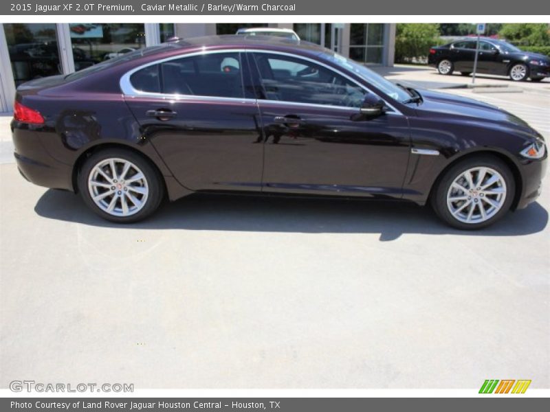 Caviar Metallic / Barley/Warm Charcoal 2015 Jaguar XF 2.0T Premium