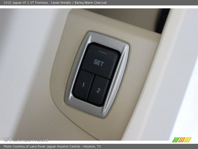 Caviar Metallic / Barley/Warm Charcoal 2015 Jaguar XF 2.0T Premium