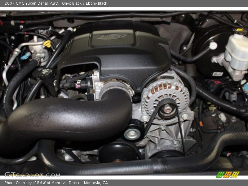 Onyx Black / Ebony Black 2007 GMC Yukon Denali AWD