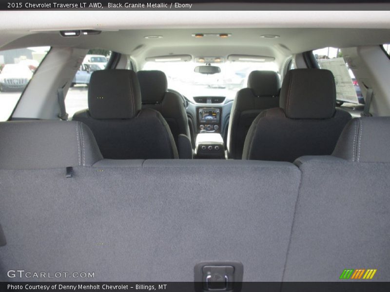 Black Granite Metallic / Ebony 2015 Chevrolet Traverse LT AWD