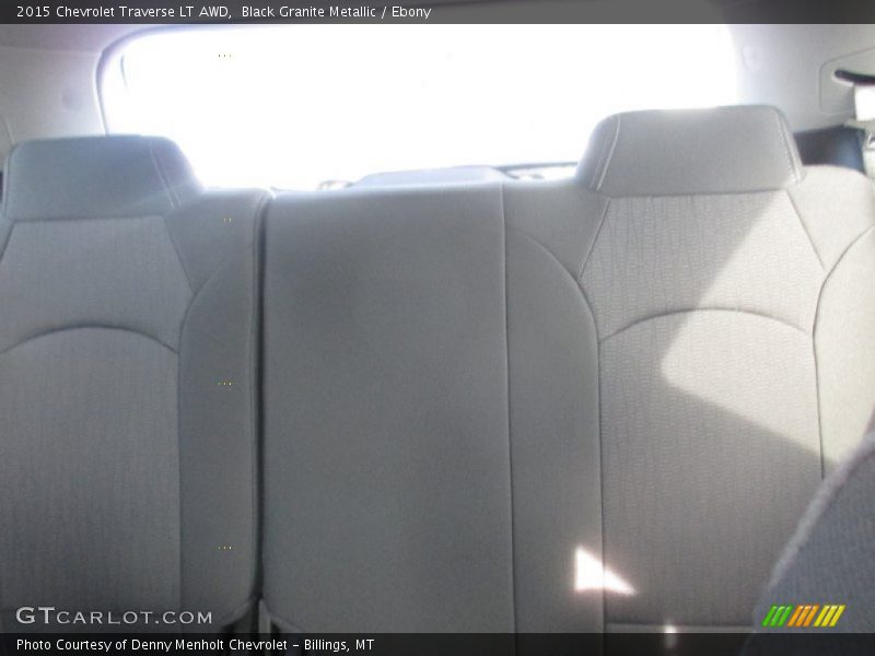 Black Granite Metallic / Ebony 2015 Chevrolet Traverse LT AWD