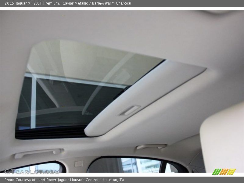 Caviar Metallic / Barley/Warm Charcoal 2015 Jaguar XF 2.0T Premium