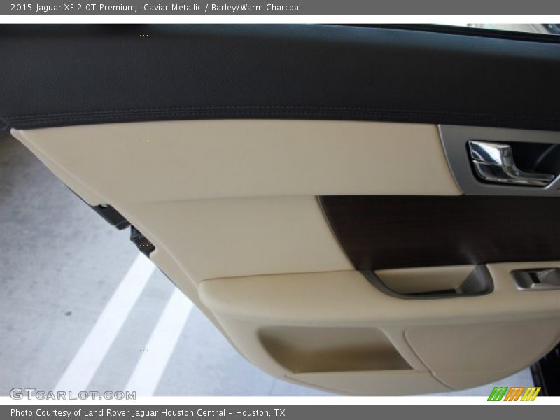 Caviar Metallic / Barley/Warm Charcoal 2015 Jaguar XF 2.0T Premium