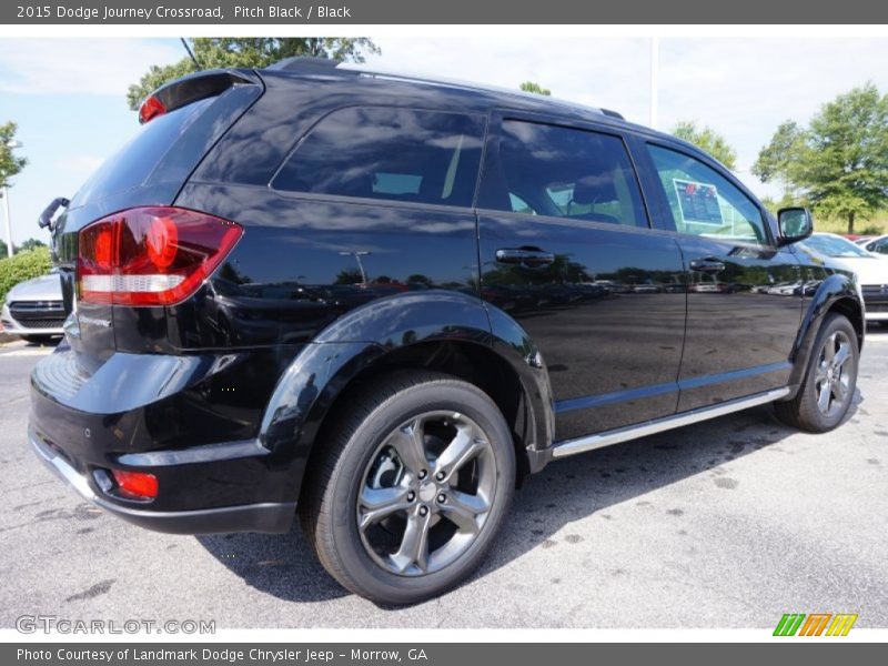 Pitch Black / Black 2015 Dodge Journey Crossroad