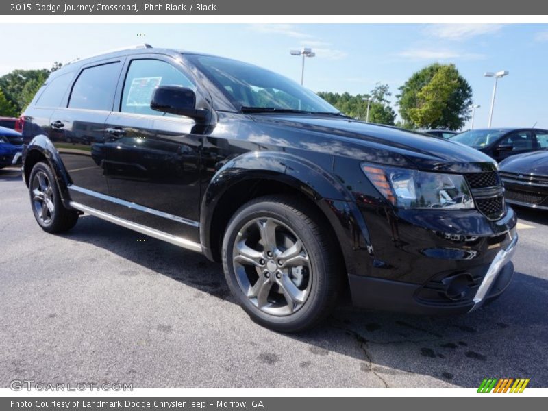 Pitch Black / Black 2015 Dodge Journey Crossroad