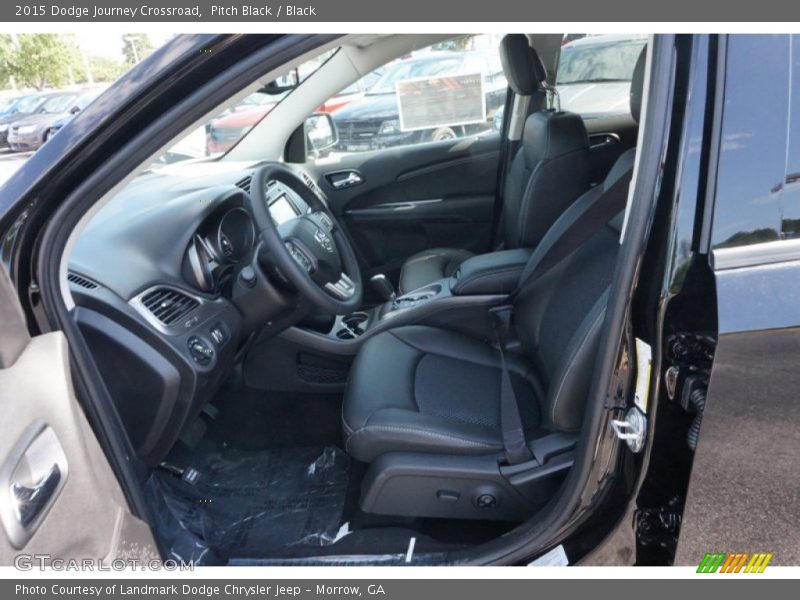 Pitch Black / Black 2015 Dodge Journey Crossroad