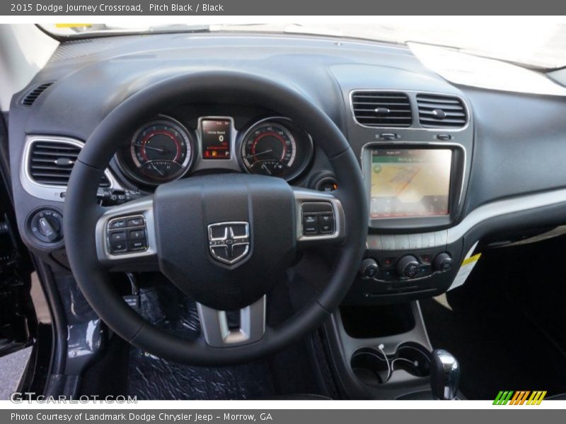 Pitch Black / Black 2015 Dodge Journey Crossroad