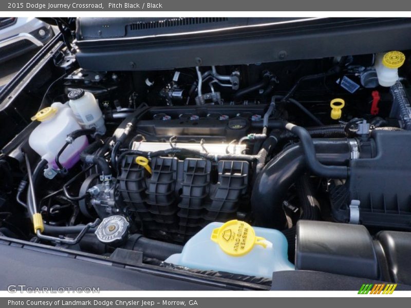 Pitch Black / Black 2015 Dodge Journey Crossroad