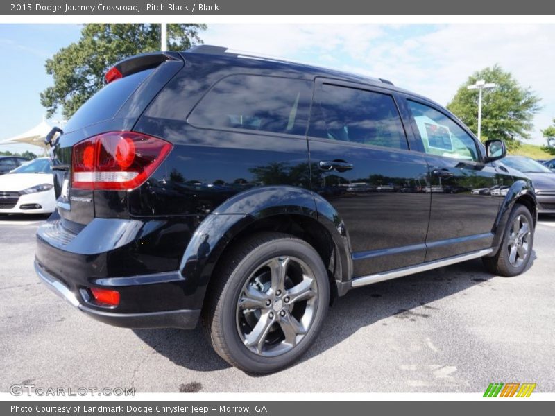 Pitch Black / Black 2015 Dodge Journey Crossroad