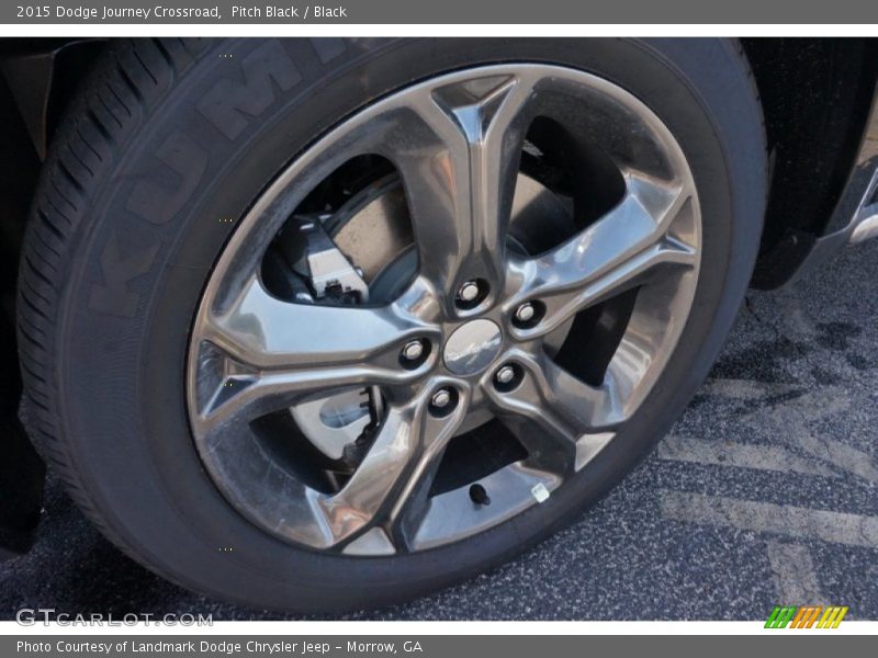 Pitch Black / Black 2015 Dodge Journey Crossroad