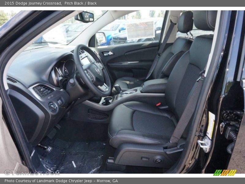Pitch Black / Black 2015 Dodge Journey Crossroad