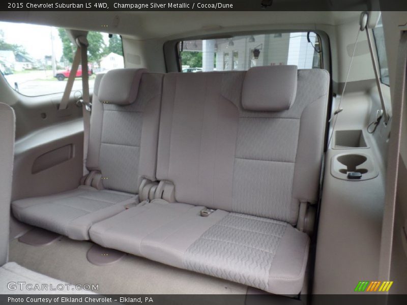 Champagne Silver Metallic / Cocoa/Dune 2015 Chevrolet Suburban LS 4WD
