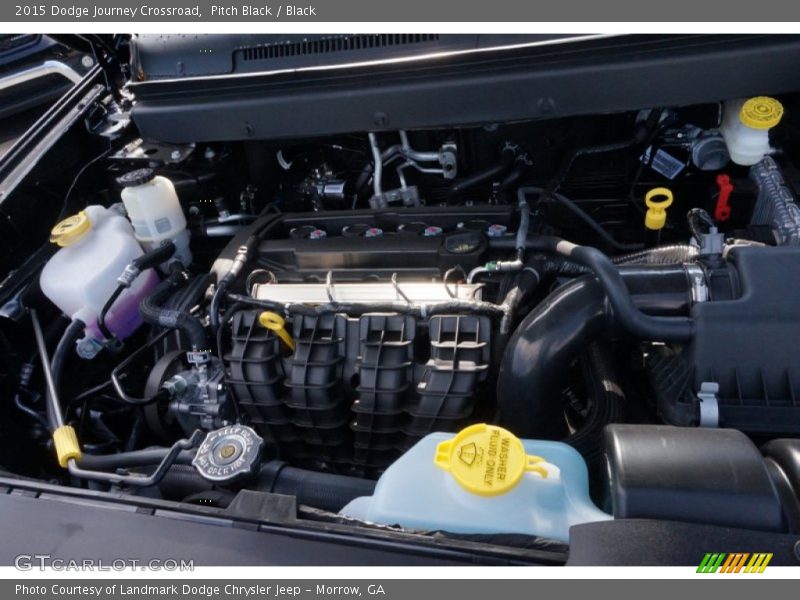 Pitch Black / Black 2015 Dodge Journey Crossroad