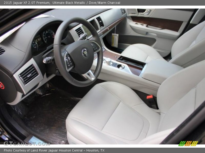  2015 XF 2.0T Premium Dove/Warm Charcoal Interior