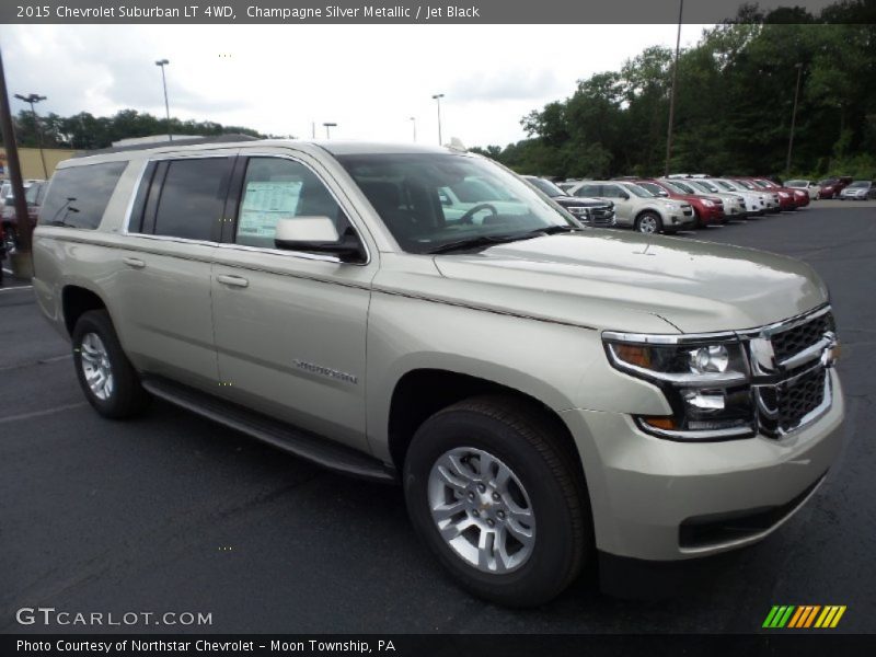 Front 3/4 View of 2015 Suburban LT 4WD