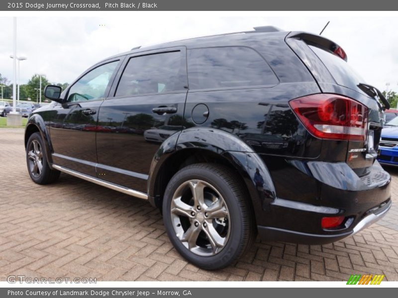 Pitch Black / Black 2015 Dodge Journey Crossroad