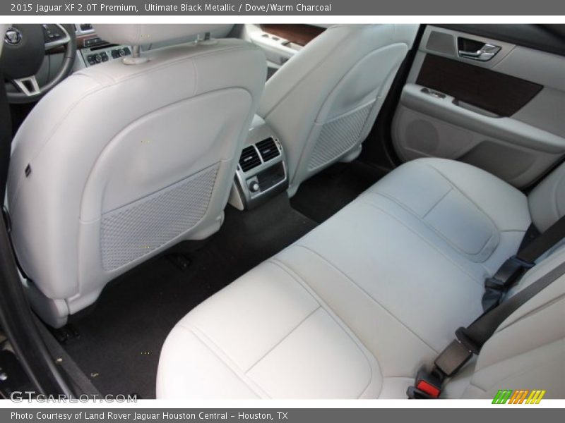 Rear Seat of 2015 XF 2.0T Premium