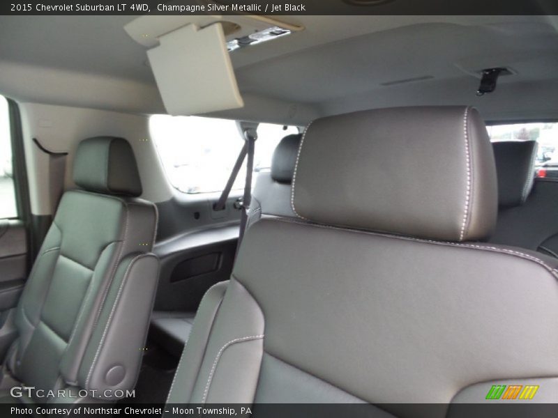 Champagne Silver Metallic / Jet Black 2015 Chevrolet Suburban LT 4WD