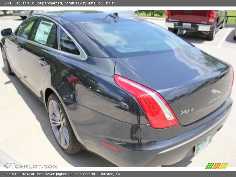 Stratus Grey Metallic / Jet/Jet 2015 Jaguar XJ XJL Supercharged