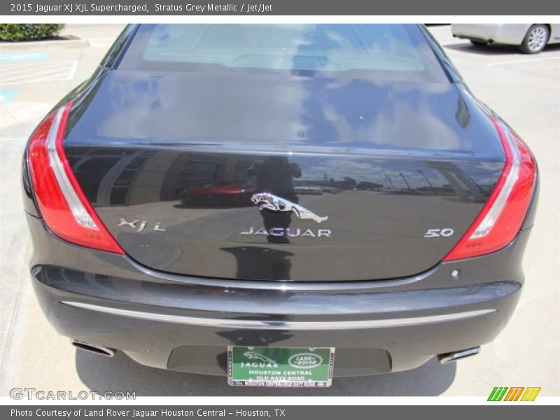 Stratus Grey Metallic / Jet/Jet 2015 Jaguar XJ XJL Supercharged