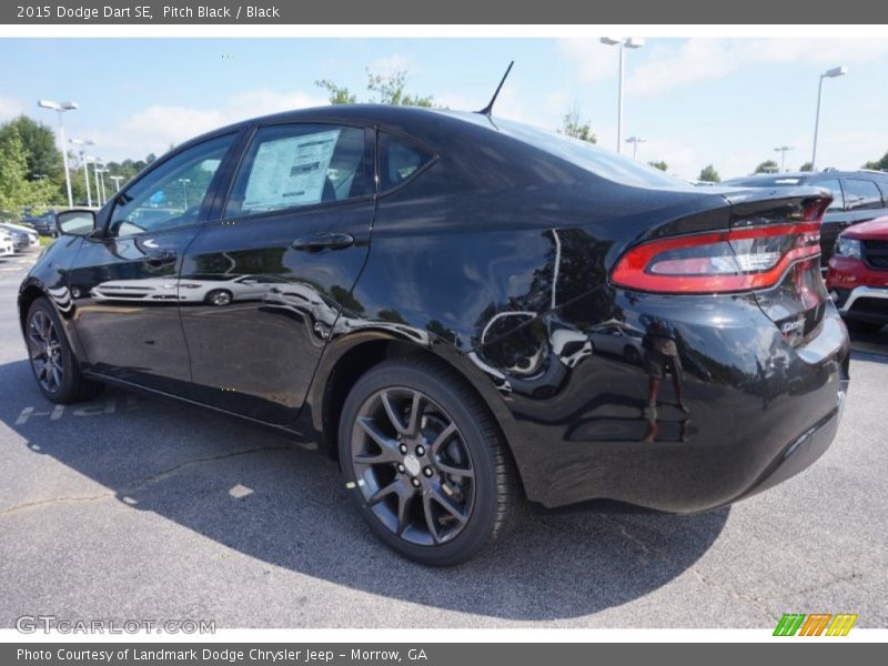 Pitch Black / Black 2015 Dodge Dart SE