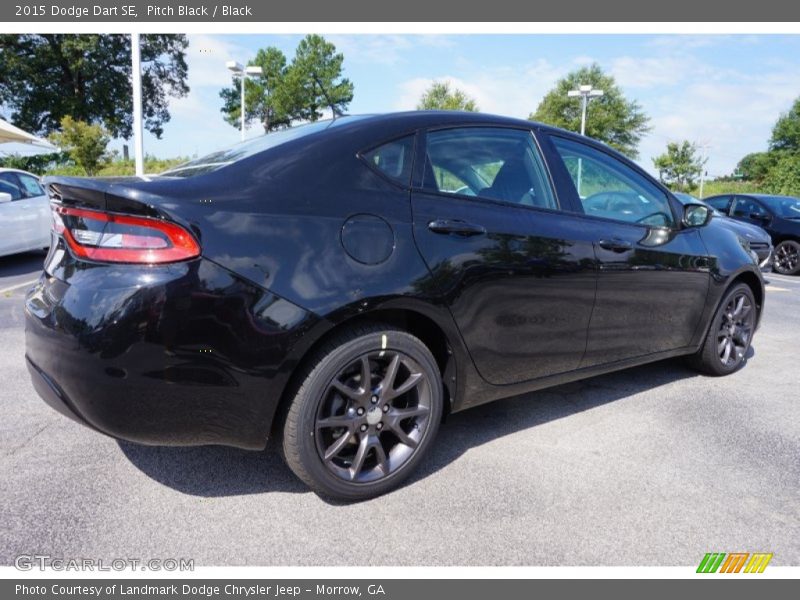 Pitch Black / Black 2015 Dodge Dart SE