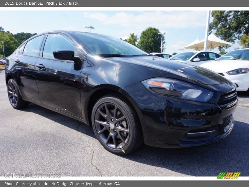 Pitch Black / Black 2015 Dodge Dart SE