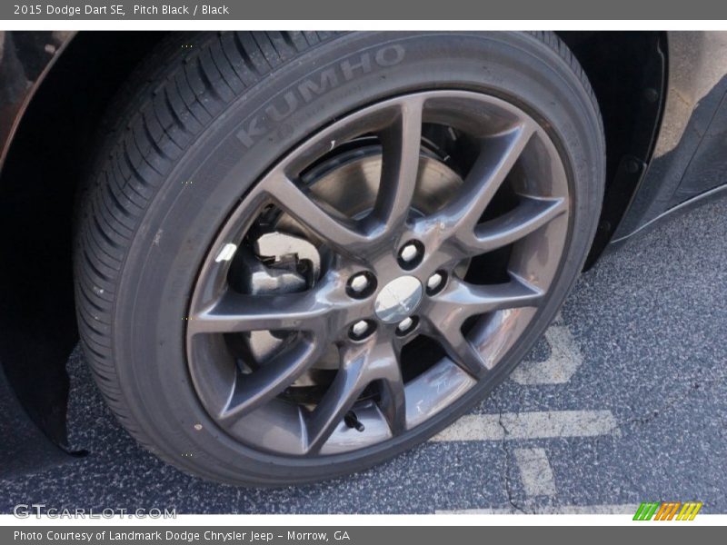 Pitch Black / Black 2015 Dodge Dart SE