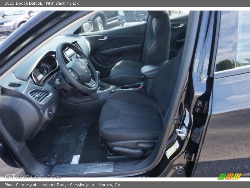 Pitch Black / Black 2015 Dodge Dart SE