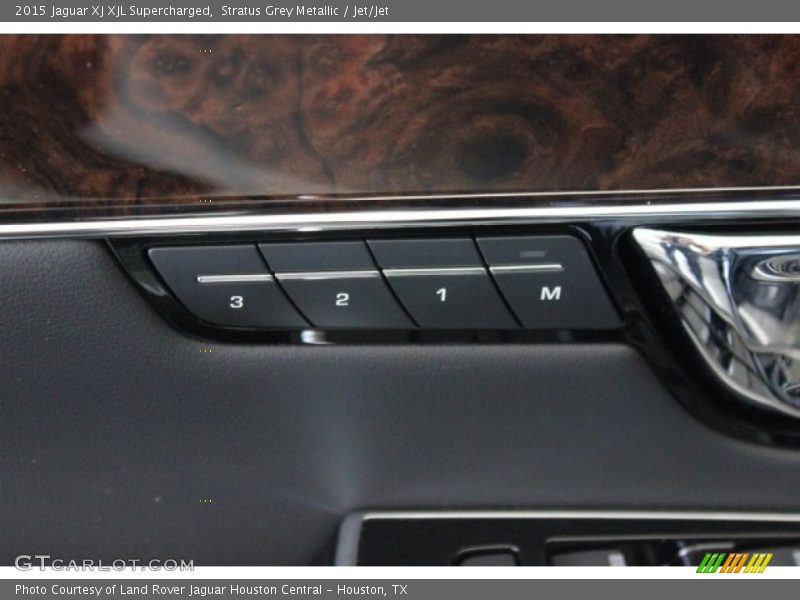 Controls of 2015 XJ XJL Supercharged