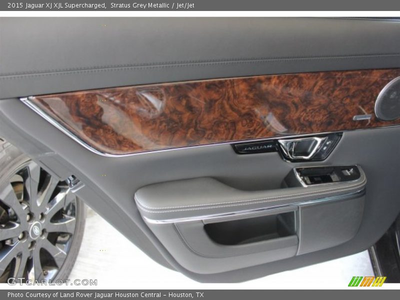 Stratus Grey Metallic / Jet/Jet 2015 Jaguar XJ XJL Supercharged