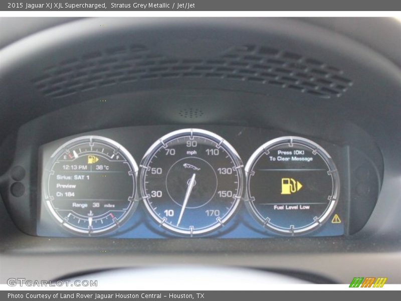  2015 XJ XJL Supercharged XJL Supercharged Gauges